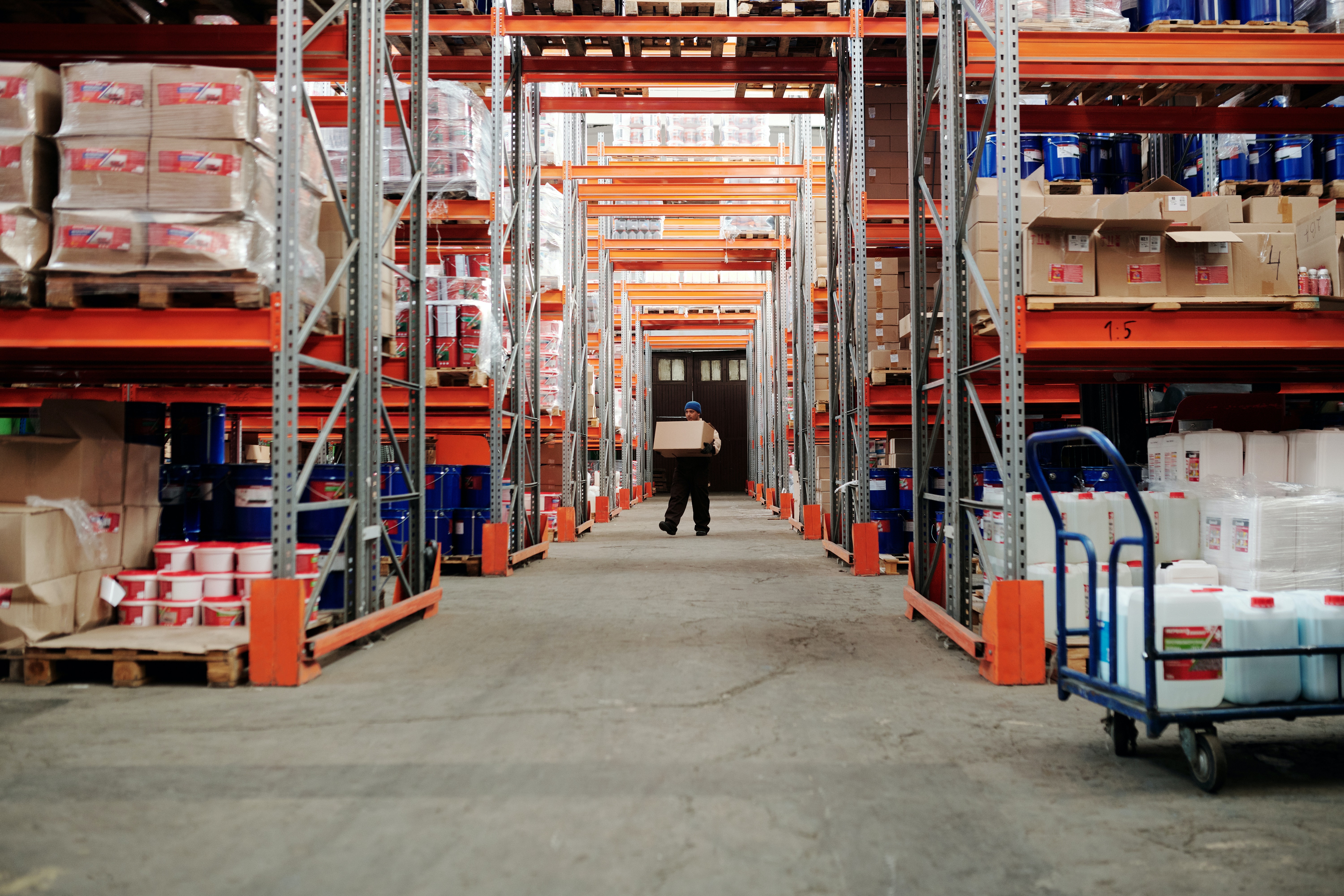 How important international freight forwarding is to the operation of warehousing.